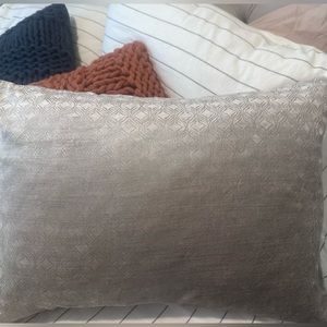 Pair of West Elm Shams